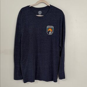 Yellowstone Navy Long Sleeve Tee